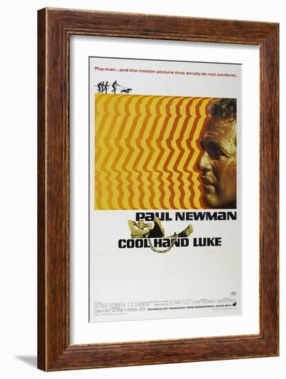 Cool Hand Luke, 1967-null-Framed Premium Giclee Print