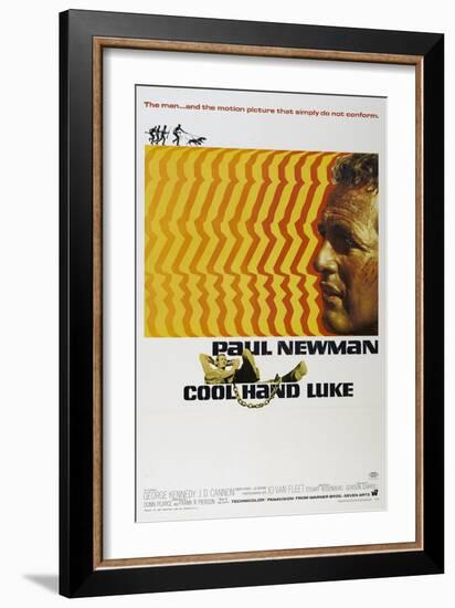 Cool Hand Luke, 1967-null-Framed Premium Giclee Print