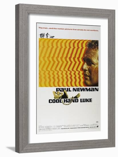 Cool Hand Luke, 1967-null-Framed Giclee Print