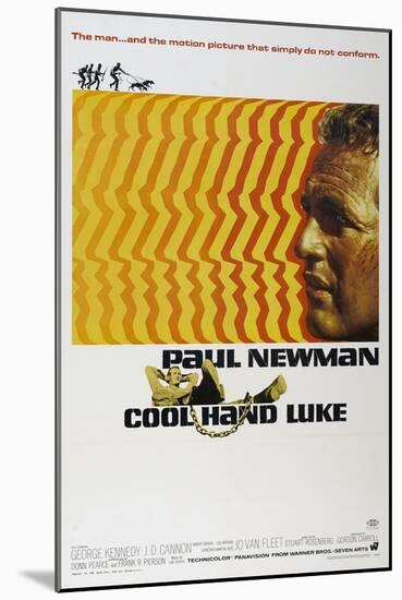 Cool Hand Luke, 1967-null-Mounted Giclee Print