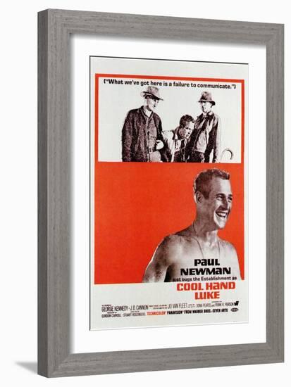 Cool Hand Luke, 1967-null-Framed Premium Giclee Print