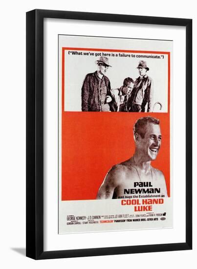 Cool Hand Luke, 1967-null-Framed Art Print