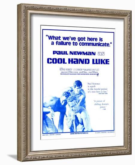 Cool Hand Luke, 1967-null-Framed Art Print