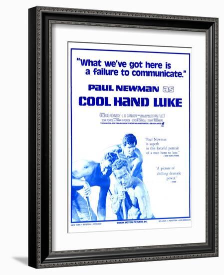 Cool Hand Luke, 1967-null-Framed Art Print