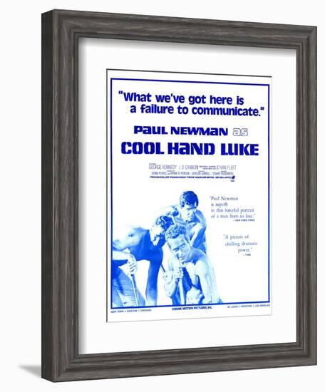 Cool Hand Luke, 1967-null-Framed Art Print