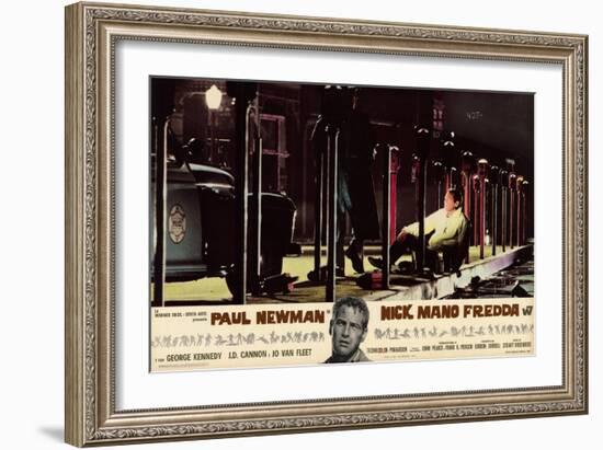 Cool Hand Luke, Italian Movie Poster, 1967-null-Framed Art Print