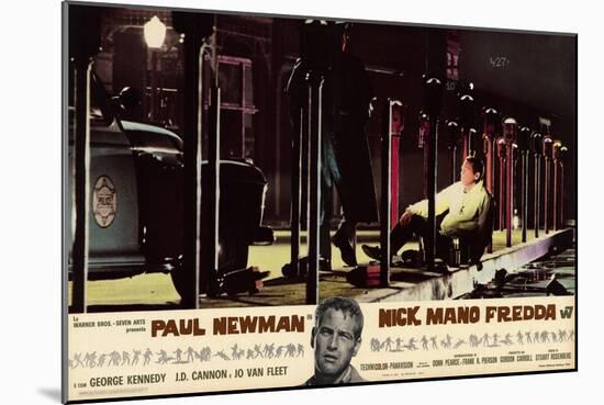 Cool Hand Luke, Italian Movie Poster, 1967-null-Mounted Art Print