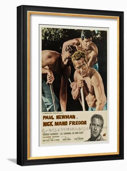 Cool Hand Luke, Italian Movie Poster, 1967-null-Framed Art Print