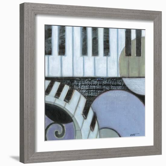 Cool Jazz III-Norman Wyatt Jr.-Framed Art Print