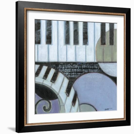 Cool Jazz III-Norman Wyatt Jr.-Framed Art Print