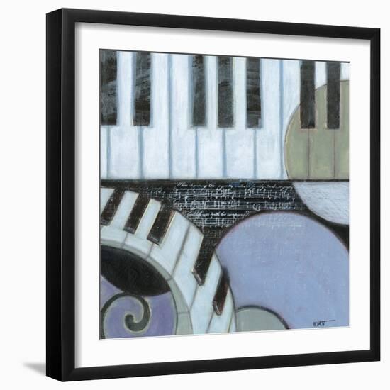 Cool Jazz III-Norman Wyatt Jr.-Framed Art Print