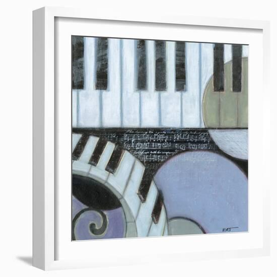 Cool Jazz III-Norman Wyatt Jr.-Framed Art Print