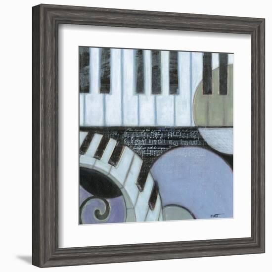 Cool Jazz III-Norman Wyatt Jr.-Framed Art Print