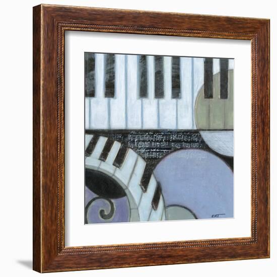 Cool Jazz III-Norman Wyatt Jr.-Framed Art Print