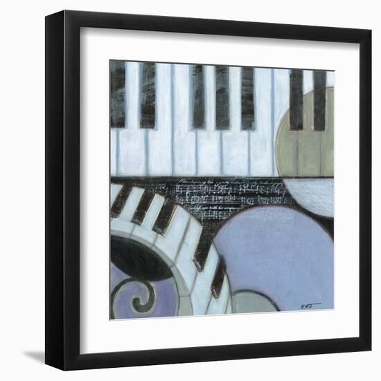 Cool Jazz III-Norman Wyatt Jr.-Framed Art Print
