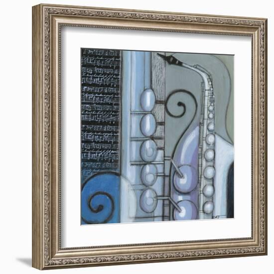 Cool Jazz IV-Norman Wyatt Jr.-Framed Art Print