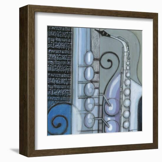 Cool Jazz IV-Norman Wyatt Jr.-Framed Art Print