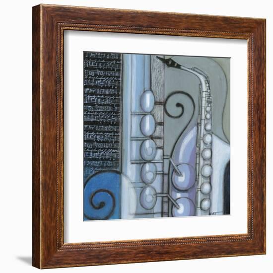 Cool Jazz IV-Norman Wyatt Jr.-Framed Art Print