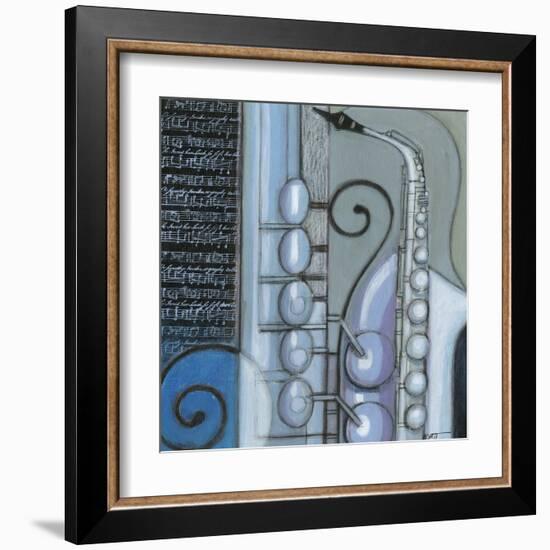 Cool Jazz IV-Norman Wyatt Jr.-Framed Art Print