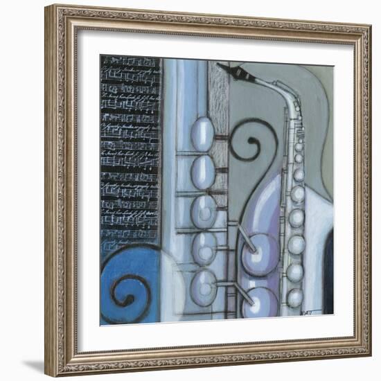 Cool Jazz IV-Norman Wyatt Jr.-Framed Art Print