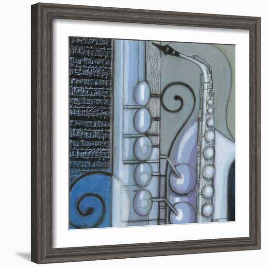 Cool Jazz IV-Norman Wyatt Jr.-Framed Art Print