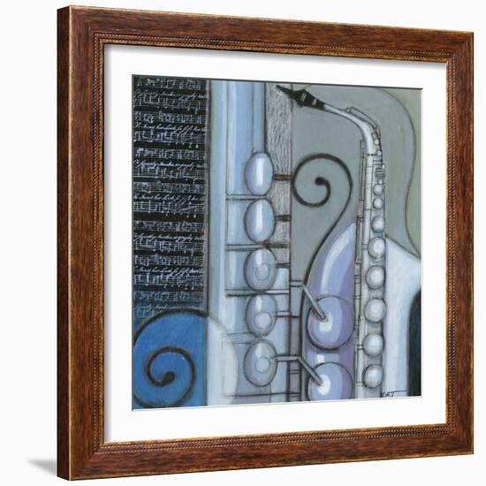 Cool Jazz IV-Norman Wyatt Jr.-Framed Art Print