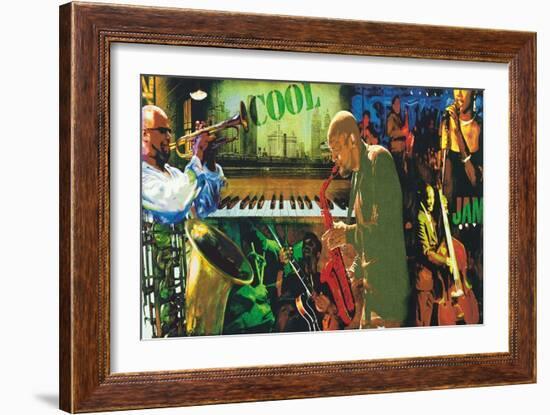 Cool Jazz-Tyler Burke-Framed Premium Giclee Print