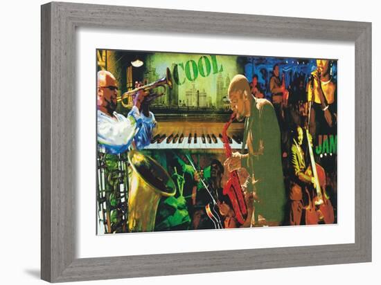 Cool Jazz-Tyler Burke-Framed Art Print