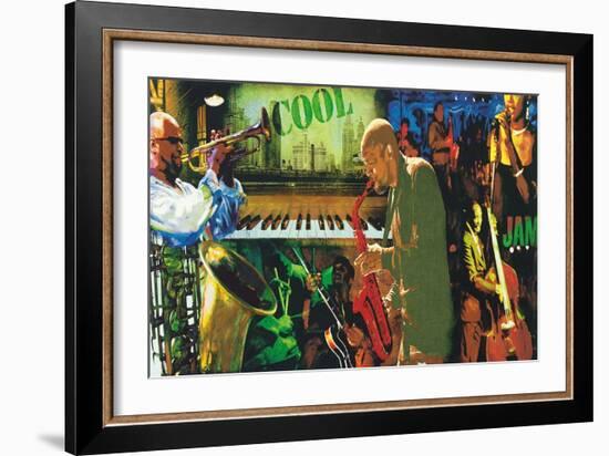 Cool Jazz-Tyler Burke-Framed Art Print
