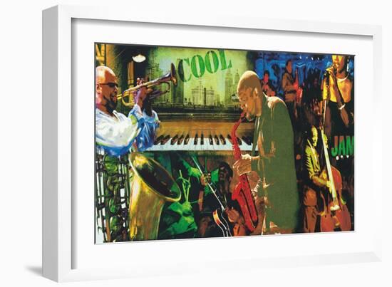 Cool Jazz-Tyler Burke-Framed Art Print