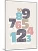 Cool Numbers-Max Carter-Mounted Giclee Print