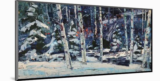 Cool of Winter-Robert Moore-Mounted Art Print