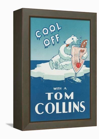 Cool Off with a Tom Collins-null-Framed Stretched Canvas