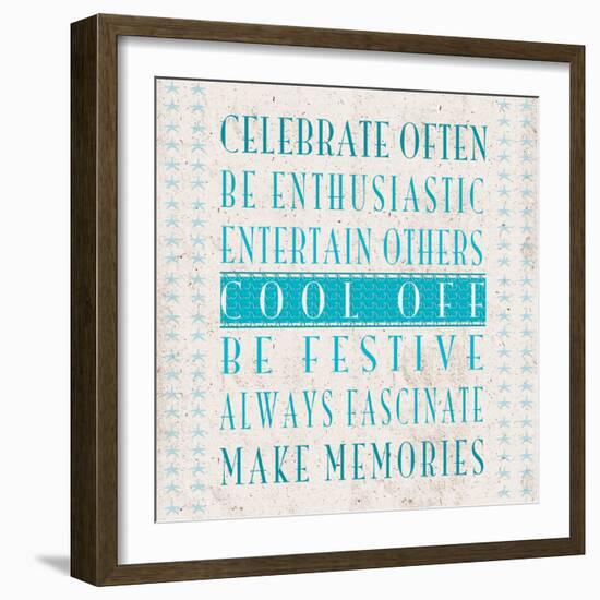 Cool Off-null-Framed Art Print