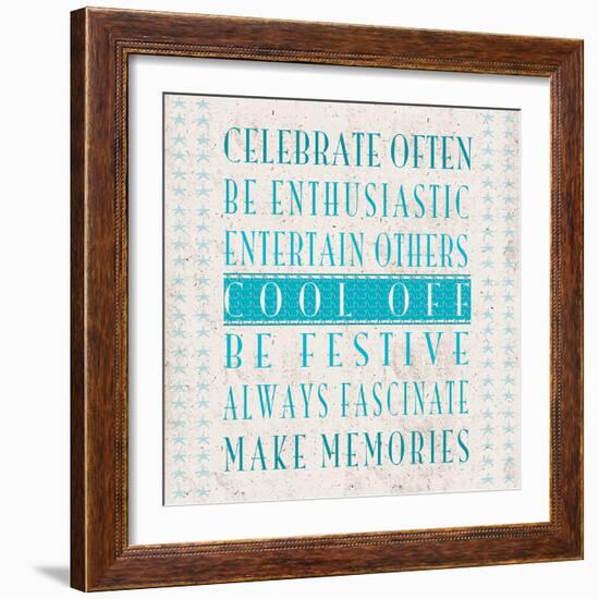 Cool Off-null-Framed Art Print