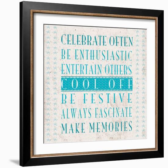 Cool Off-null-Framed Art Print