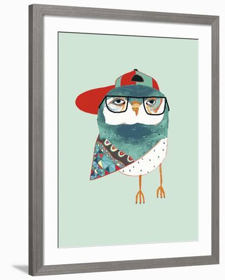 Cool Owl-Ashley Percival-Framed Giclee Print