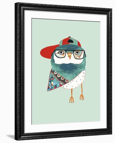 Cool Owl-Ashley Percival-Framed Giclee Print