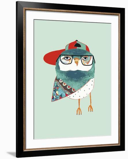 Cool Owl-Ashley Percival-Framed Giclee Print