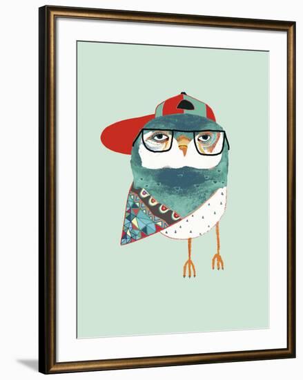 Cool Owl-Ashley Percival-Framed Giclee Print