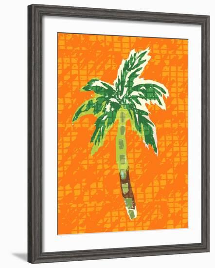 Cool Palm II-Nicholas Biscardi-Framed Premium Giclee Print