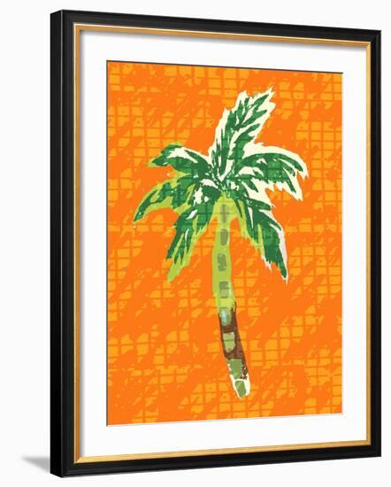 Cool Palm II-Nicholas Biscardi-Framed Premium Giclee Print