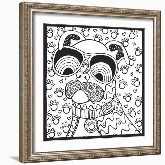 Cool Pooch-Hello Angel-Framed Giclee Print