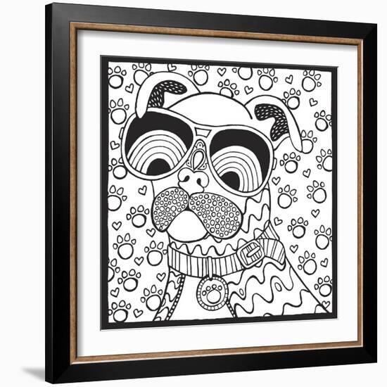 Cool Pooch-Hello Angel-Framed Giclee Print