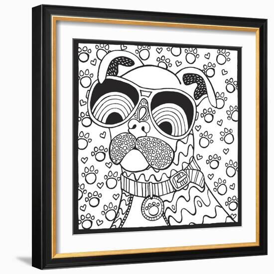 Cool Pooch-Hello Angel-Framed Giclee Print