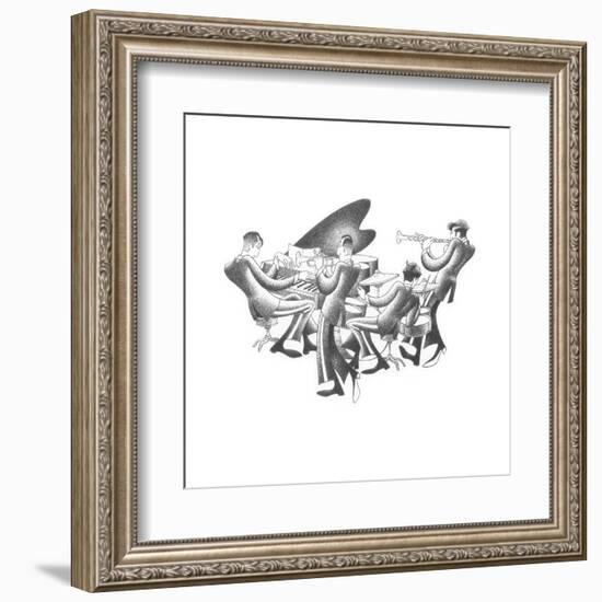 Cool Quartet-Roger Vilar-Framed Art Print