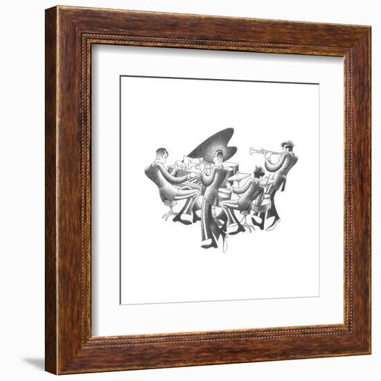 Cool Quartet-Roger Vilar-Framed Art Print