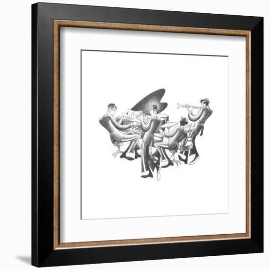 Cool Quartet-Roger Vilar-Framed Art Print