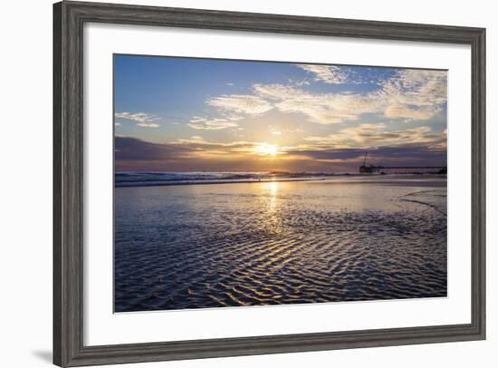 Cool Ripples-Chris Moyer-Framed Photographic Print