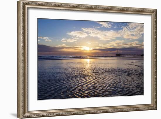 Cool Ripples-Chris Moyer-Framed Photographic Print